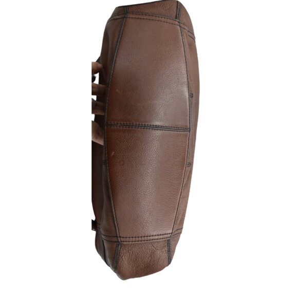 Cole Haan Brown Leather Handbag - Picture 9 of 10